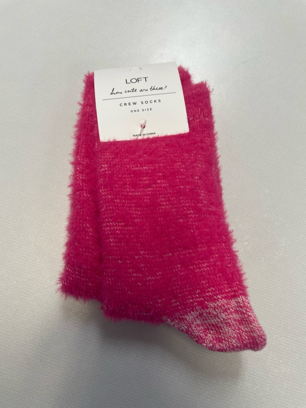*NWT* Women's LOFT Fuzzy Socks